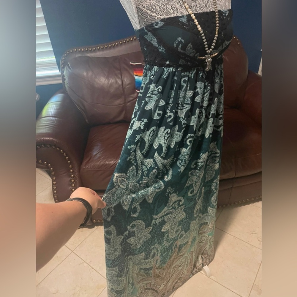 strapless dress ,